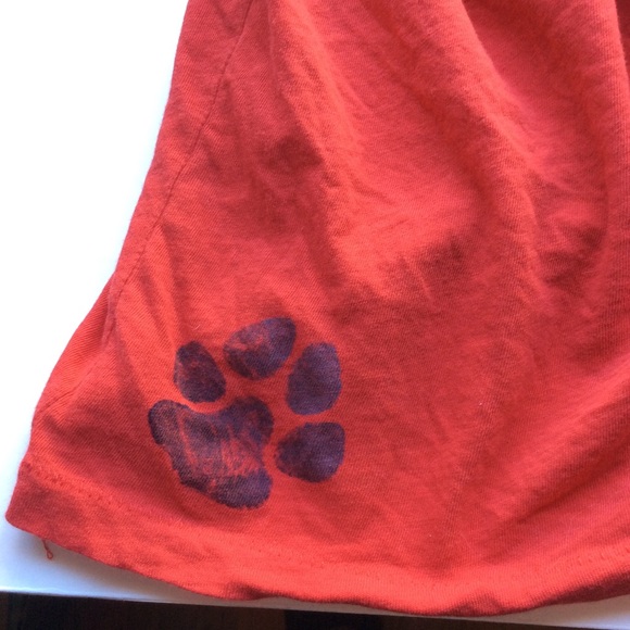 Alternative Red Painted Dog Boston Terrier T-Shirt - Picture 6 of 10